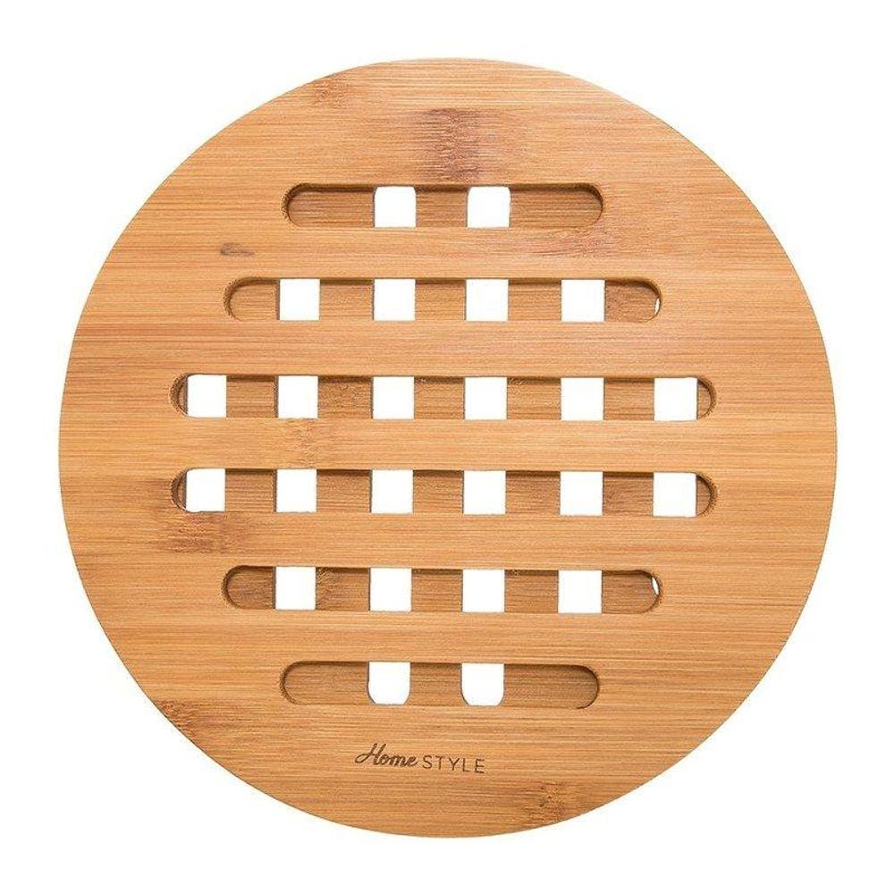 Descanso de Panela Redondo Bambus 17 cm - Home Style