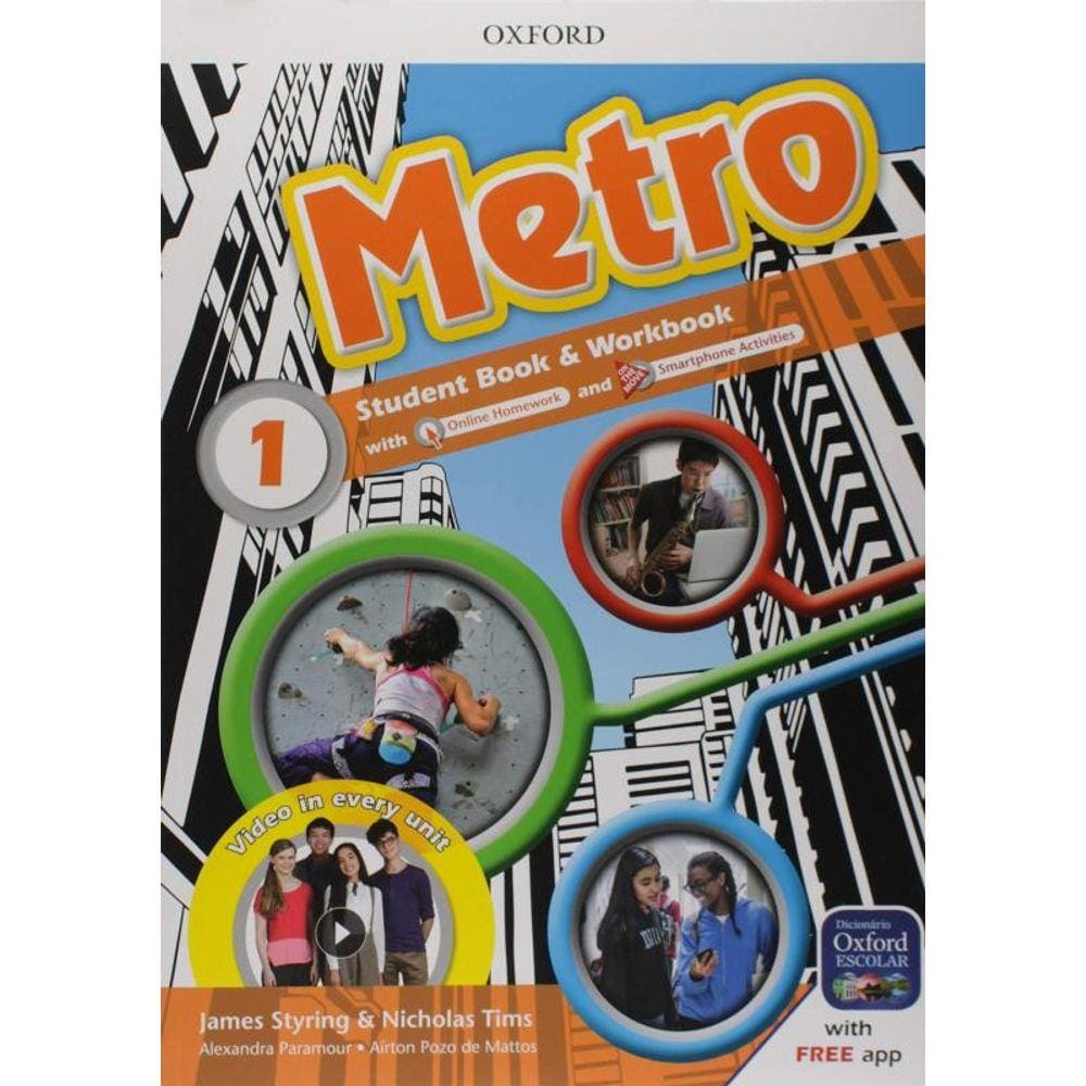Metro : Students Book And Workbook Pack