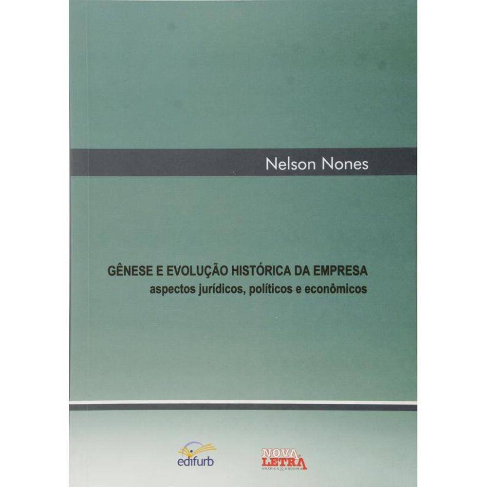 Genese E Evolucao Historica Da Empresa: Aspectos J