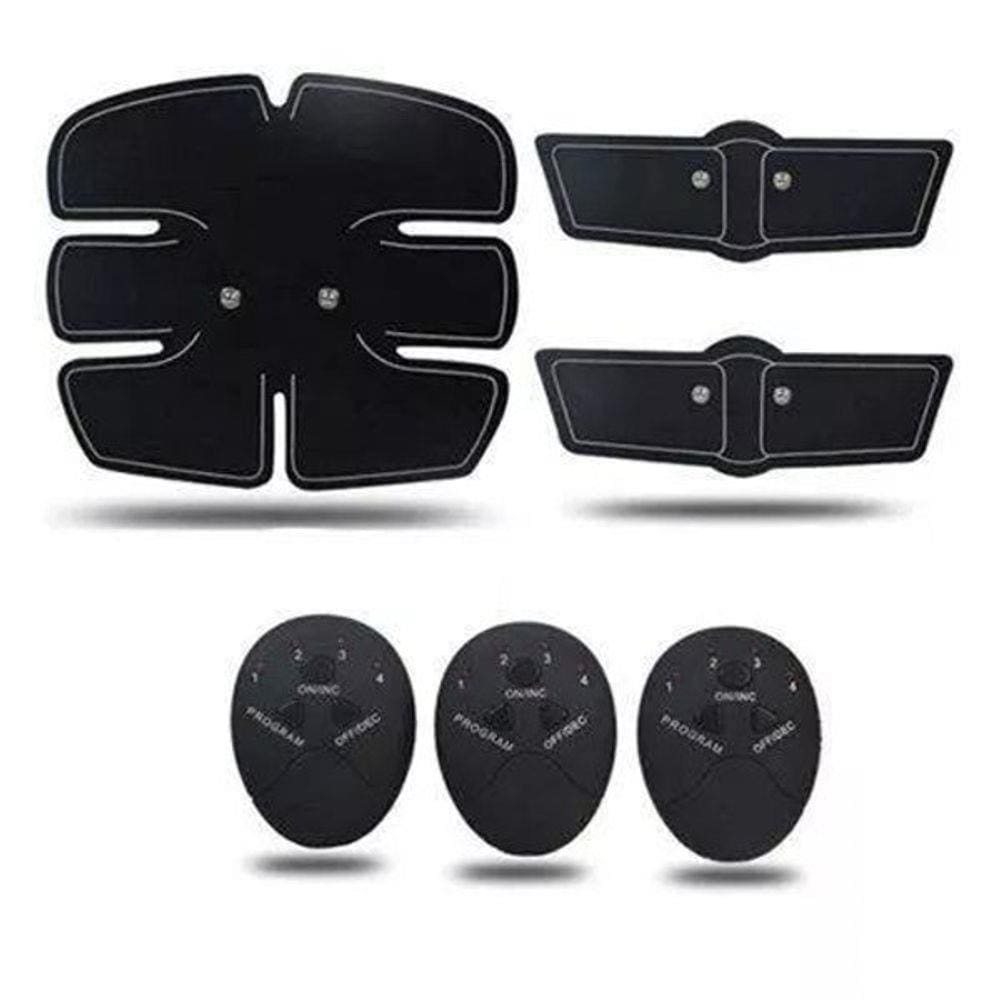Ems Tonificador Muscular Elétrico Abdominal, Braço E Bumbum