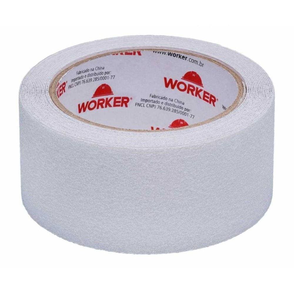 Fita Antiderrapante Transparente Worker 50mm x 5m