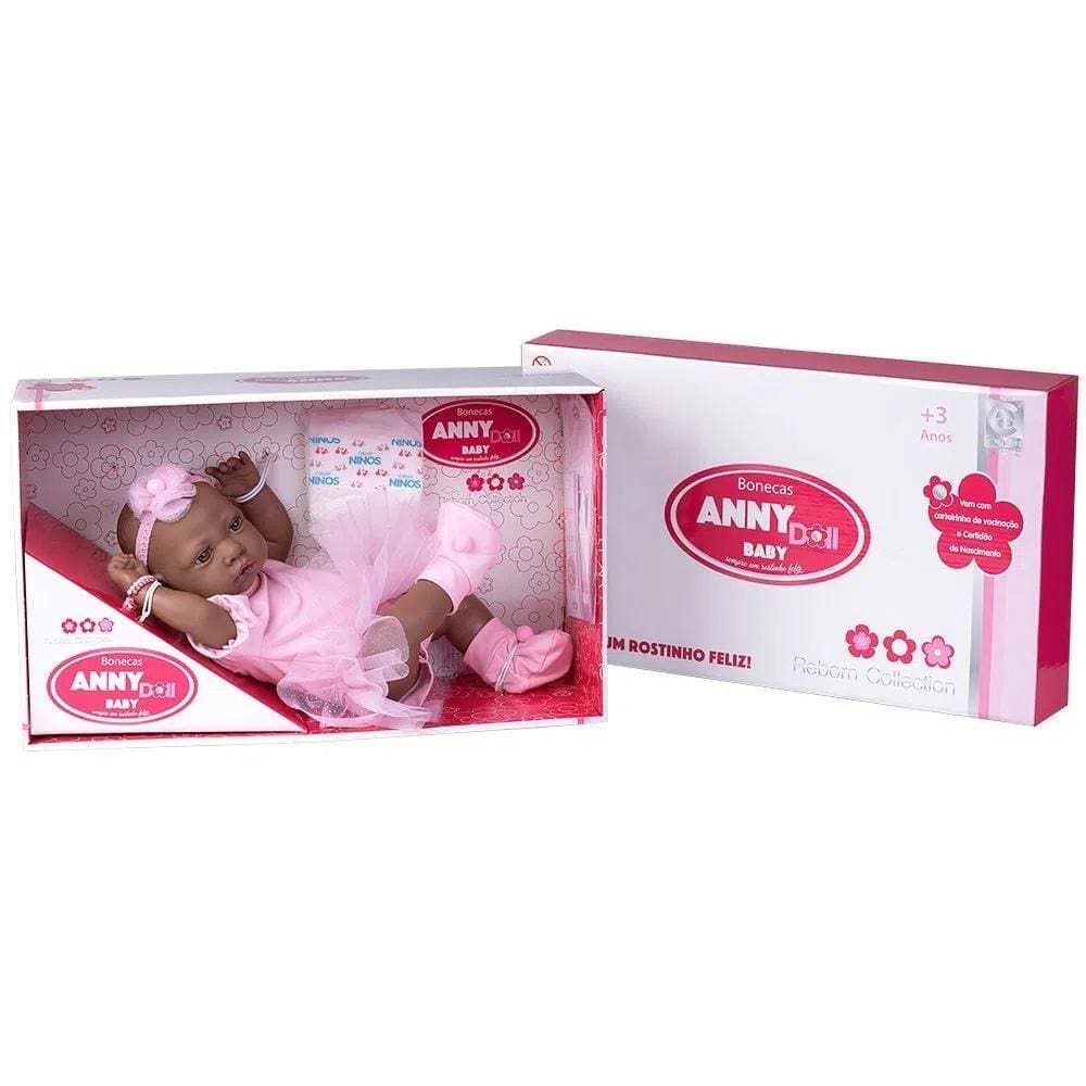 Boneca Reborn Cotiplás Anny Doll Bailarina 2499 3+