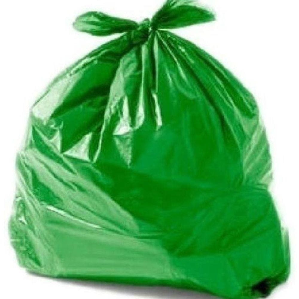 Saco De Lixo 20 Litros Pacote C/100 Verde