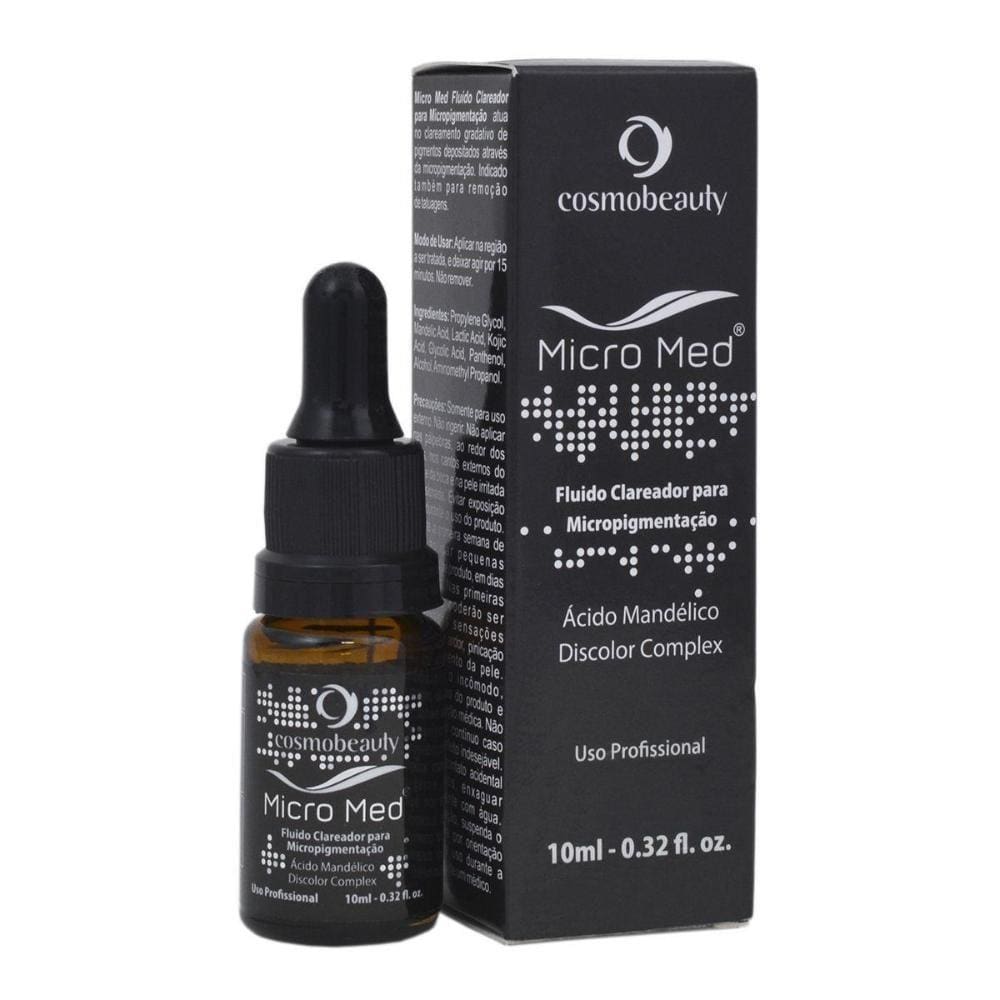 Fluído Clareador para Micropigmentação Micro Med Cosmobeauty