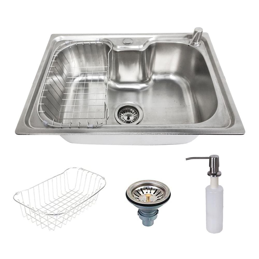 Cuba Pia Aço Inox Gourmet Cozinha Com Acessórios