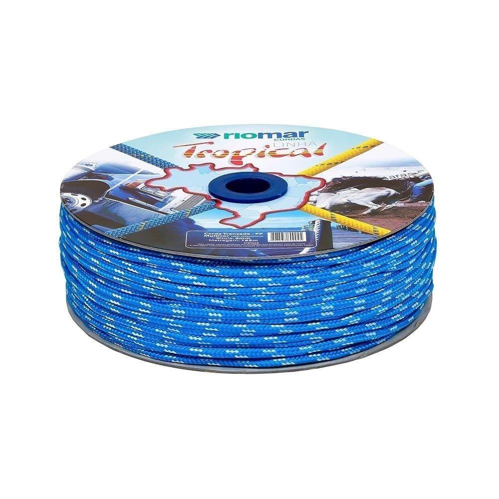 Corda Riomar Carretel PP Tropical Multicolor 6MMx165M