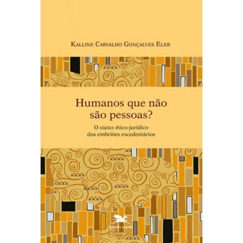Humanos Que Não São Pessoas?