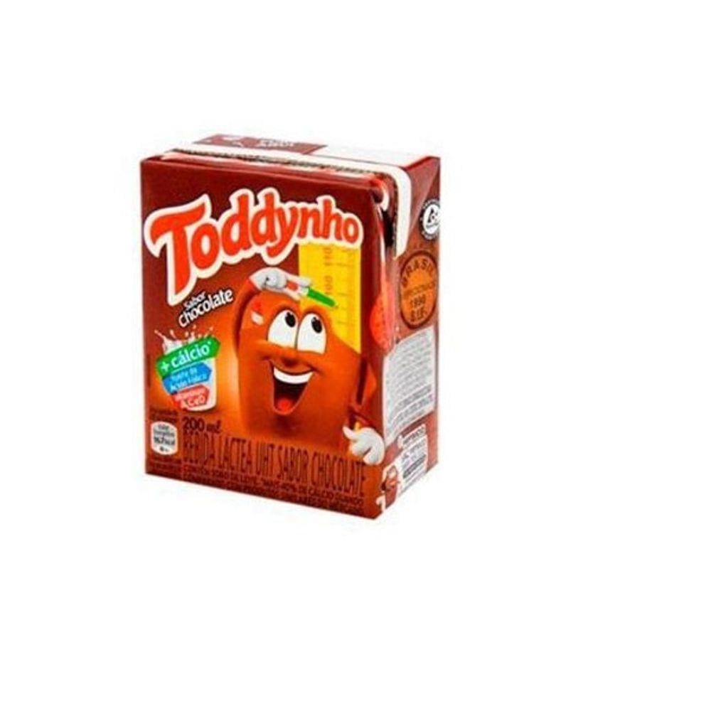 Bebida Láctea Uht Chocolate Toddynho 200ml Fardo 27 Unidades