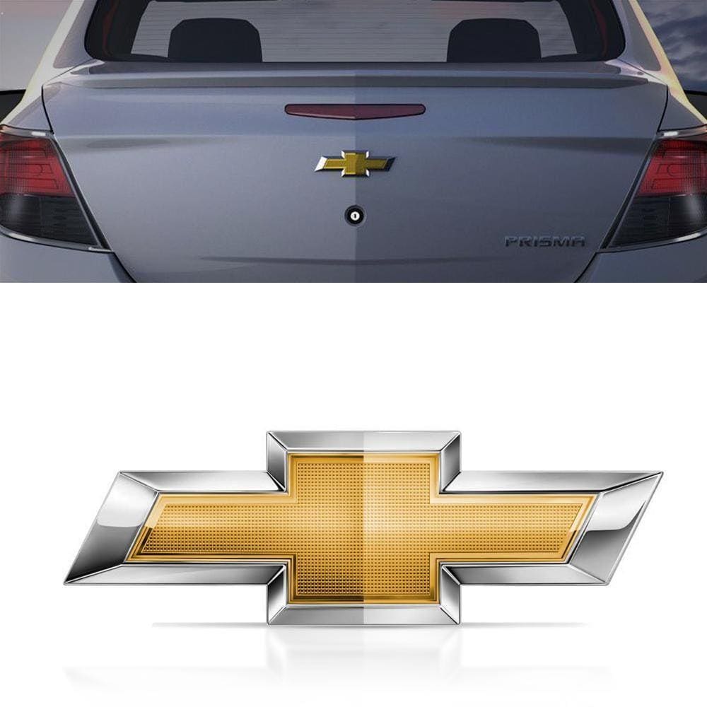 Emblema Porta Mala Gm Gravata Onix E Prisma 2013 Até 2019