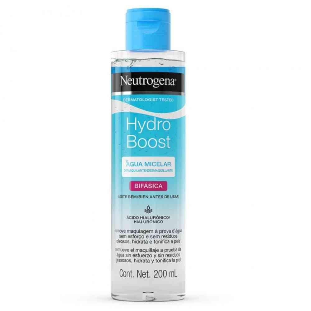 Água Micelar Neutrogena Hydro Boost 200ml Bifásica