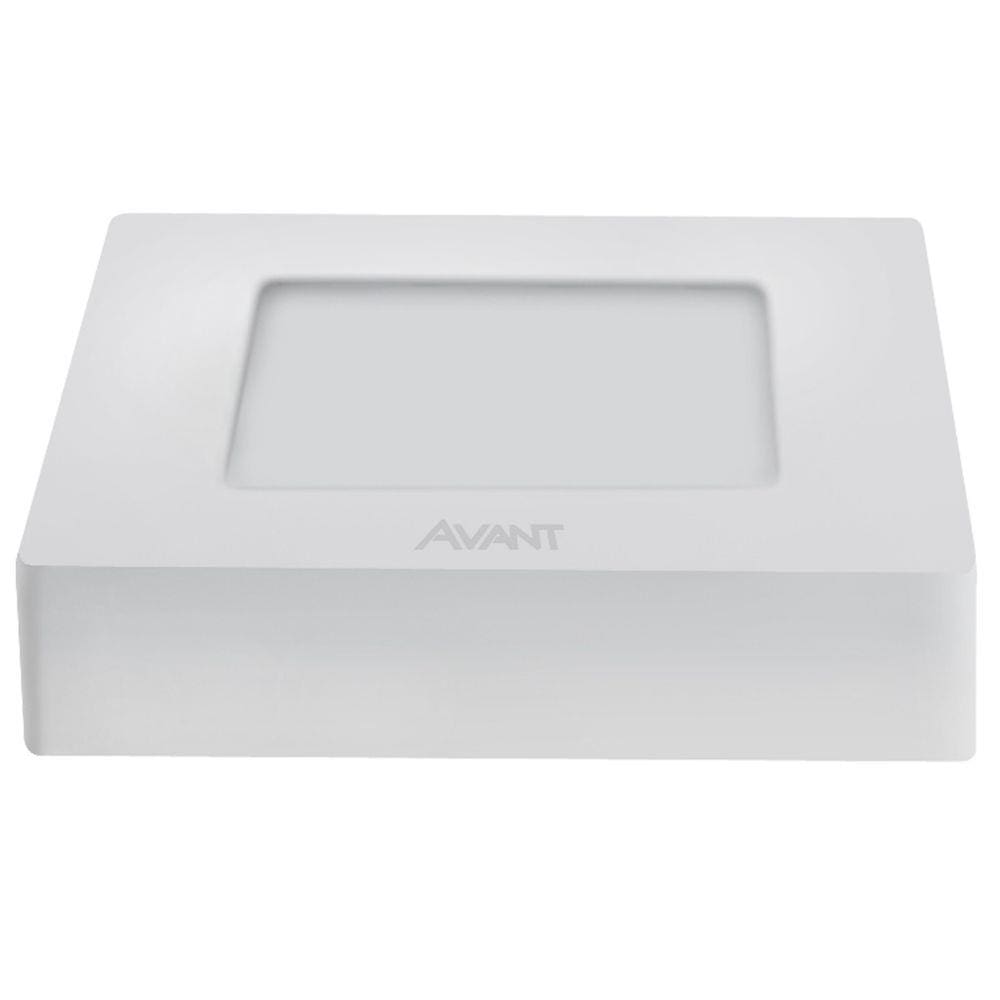 Luminária Quadrada Sobrepor 24W 2050M Bivolt 4000K 30X30cm Avant