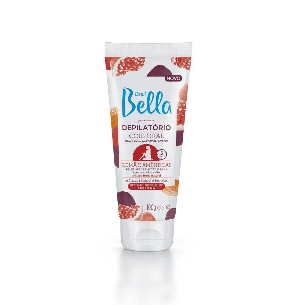 Creme Depilatório Corporal Depil Bella Roma E Amêndoas 100g