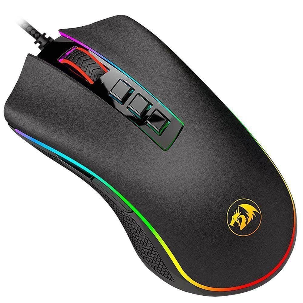 Mouse Gamer Redragon Cobra, 10000Dpi, Chroma, Preto - M711