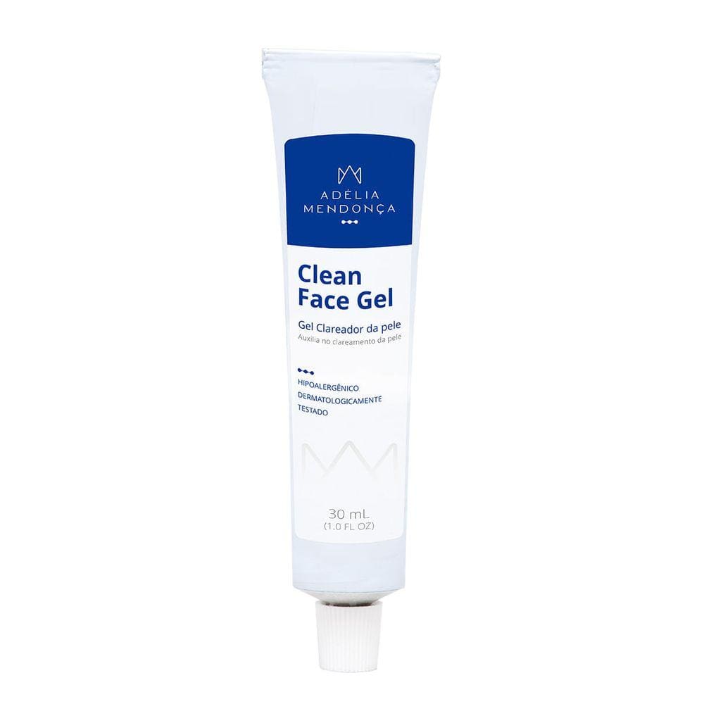 Clean Face Gel 30ml - Gel Clareador da Pele