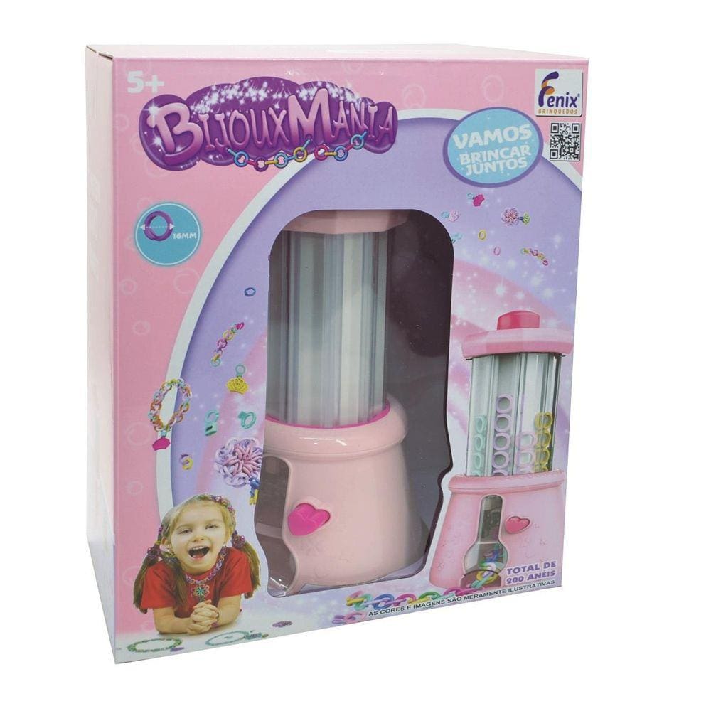 Bijoux Mania Maquina Infantil Criar Bijoterias E Acessórios