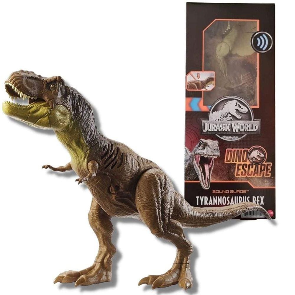 Dinossauro Jurassic World Ruge C/ Som Cryolophosaurus Mattel