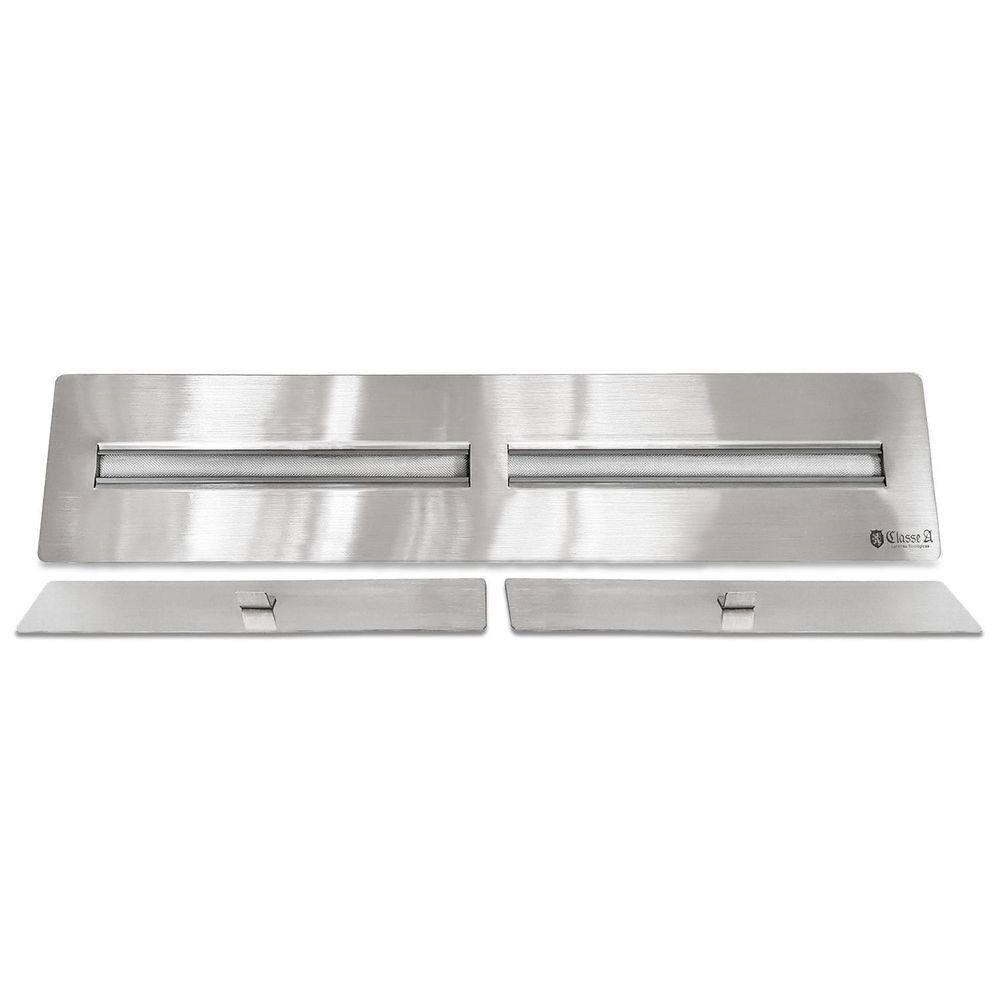 Lareira Ecológica Álcool Classe A -Queimador 80 Duplo=2X40Cm
