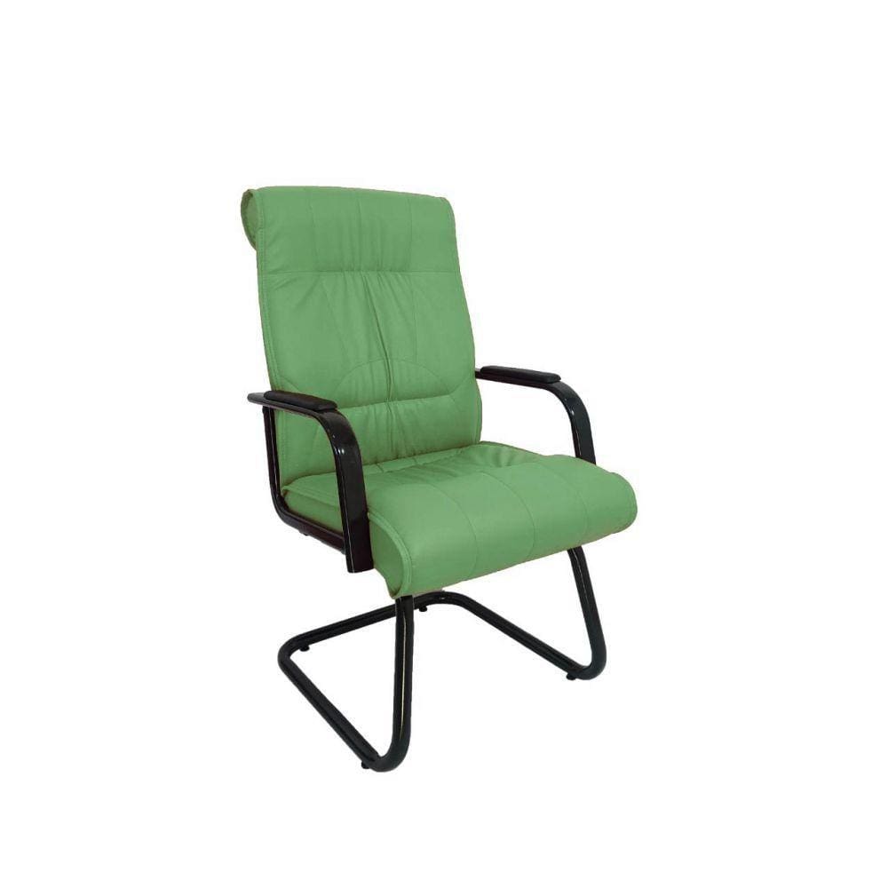 Cadeira Interlocutor Para Escritório Linha Itália Verde
