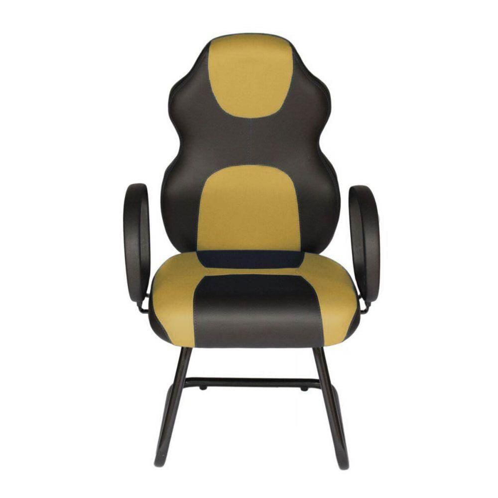 Cadeira Gamer Interlocutor Linha Gamer Racing Amarelo