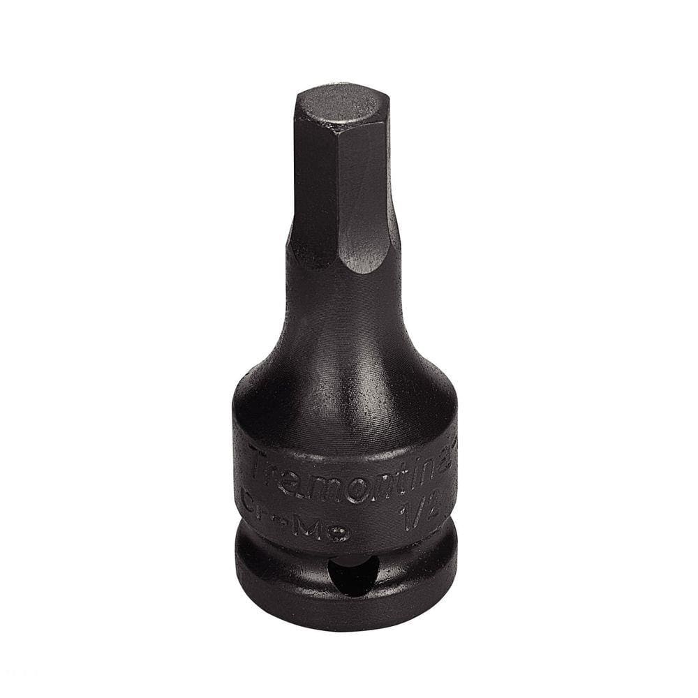 Soquete de impacto ponta hexagopnal em aço cromo molibdênio 14 mm - Encaixe 1/2`` Tramontina