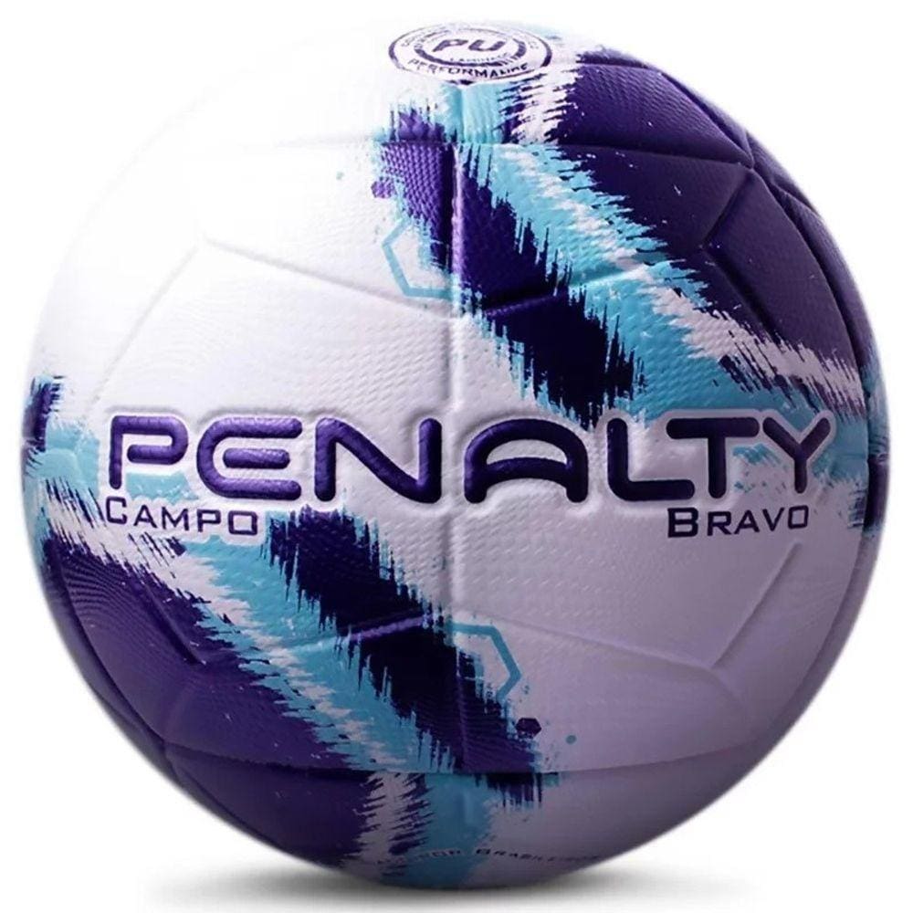Bola Penalty Futebol De Campo Bravo Xxi Azul