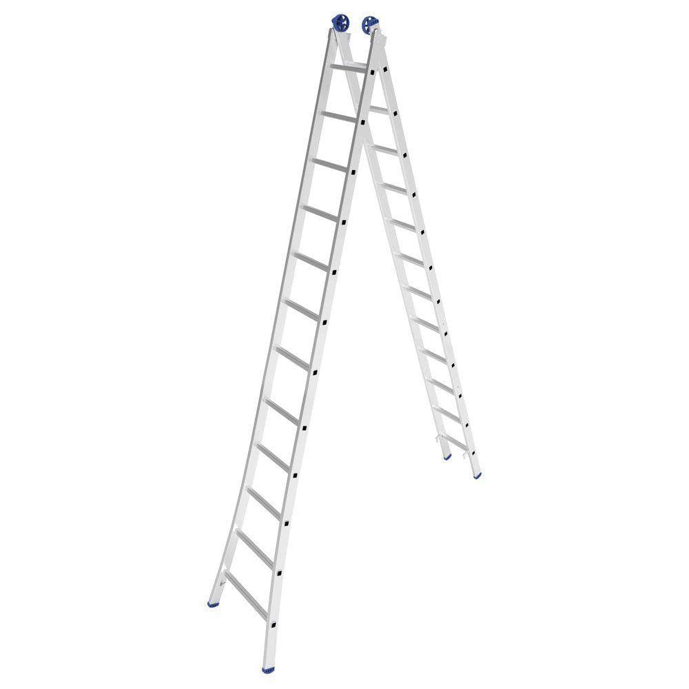 Escada de Alumínio Mor Extensível 2x12