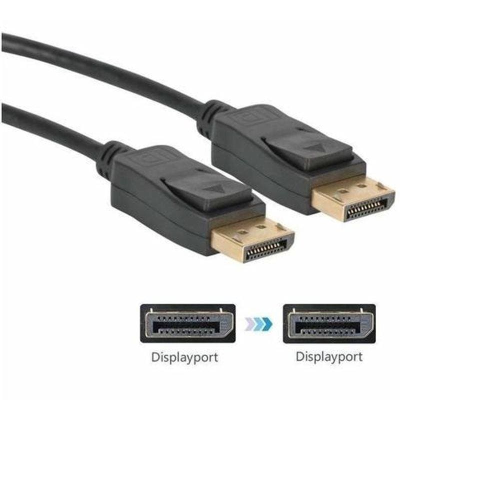 Cabo Display Port Para Display Port Hedmax