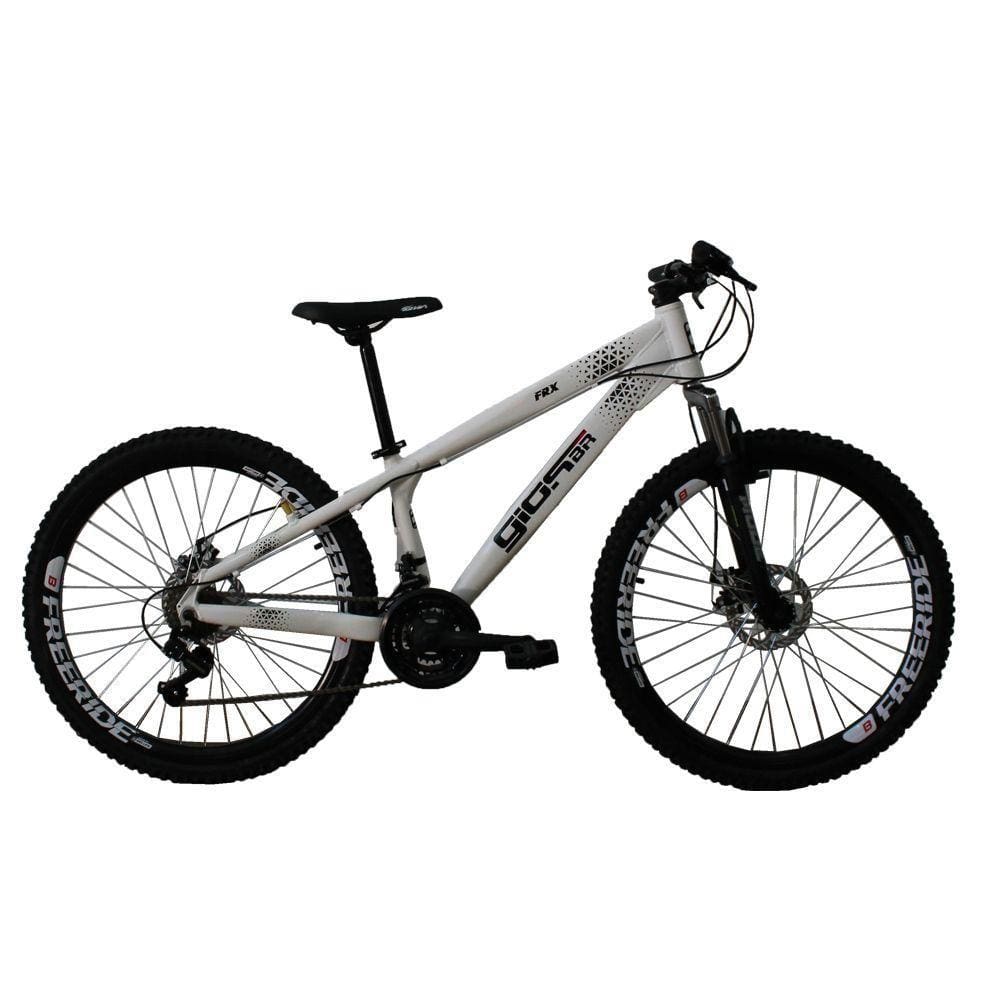 Bicicleta Gios Frx Freeride Aro 26 Freio A Disco 21v. Branca