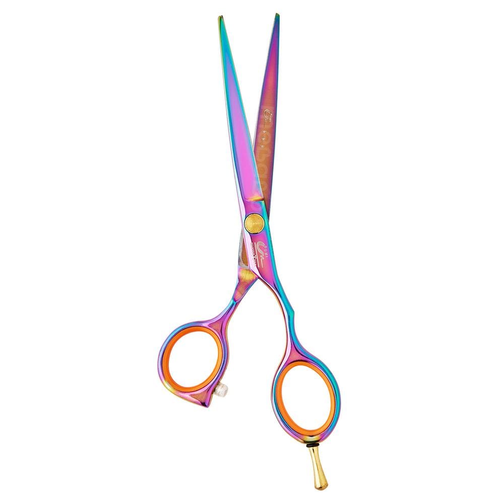 Tesoura Profissional Umi Fio Laser DY-60L Colorida