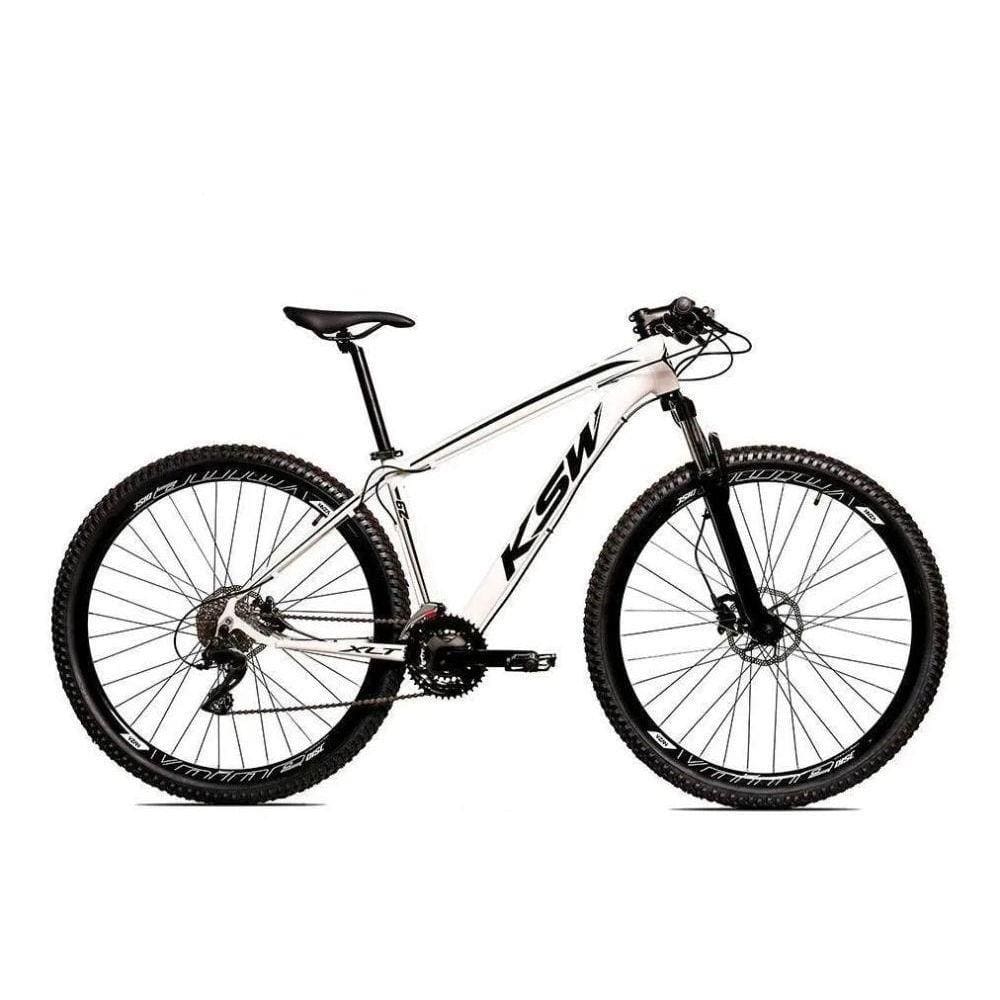 Bicicleta Aro 29 Ksw 21 Marchas Shimano Freios Disco e Trava