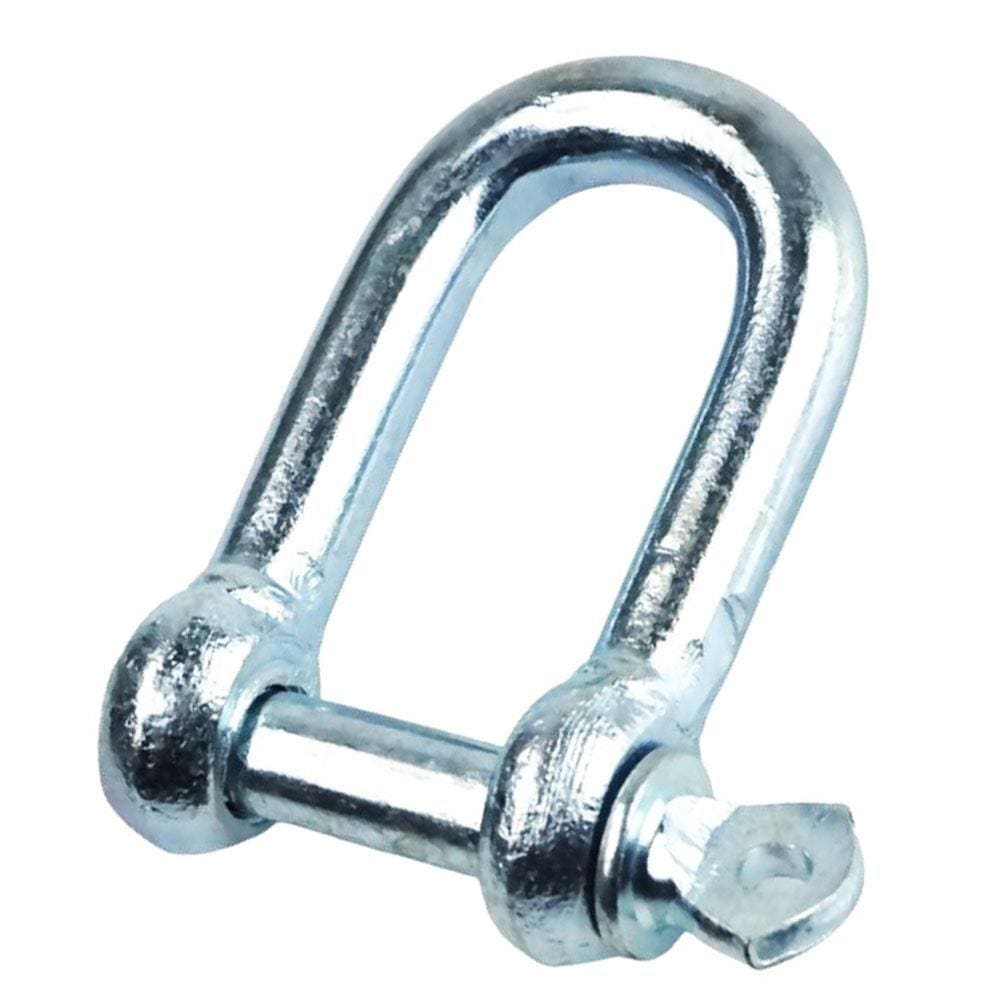 Manilha Reta Com Pino Roscado Para Cabo De Aço 7/8 1500kg