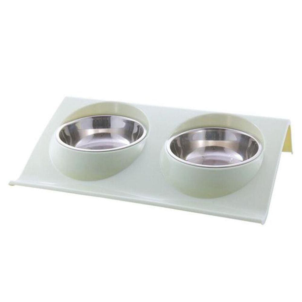 Comedouro e Bebedouro para Cães e Gatos Filhote Tigelas Inox