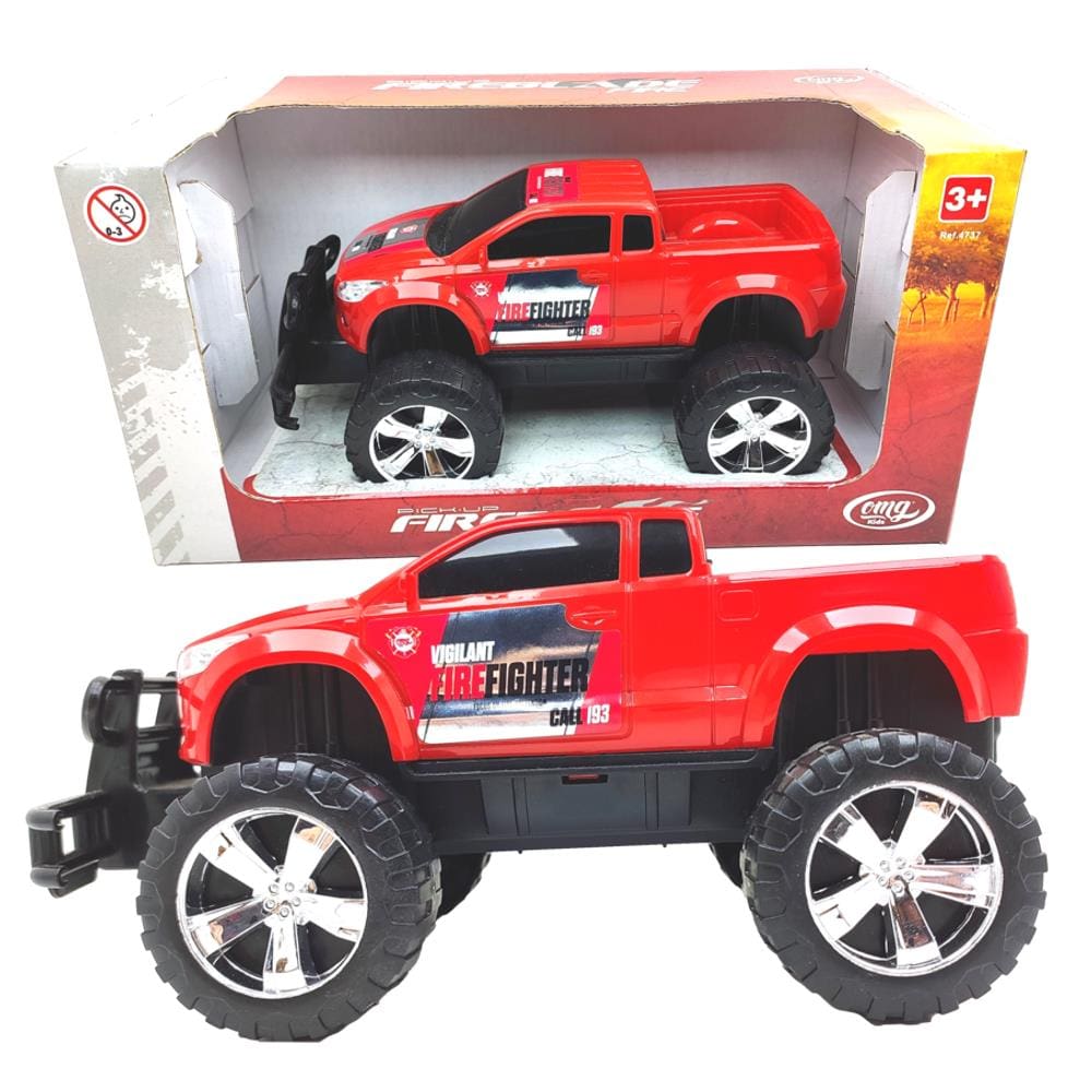 Brinquedo Caminhonete Pick-Up Fireblade Fire Bombeiro Picape Menino OMG Kids