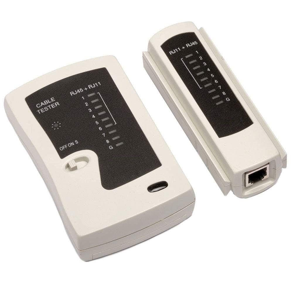 Testador Teste Crimpagem Cabo Rede Lan Rj45 Rj11 Telefonia