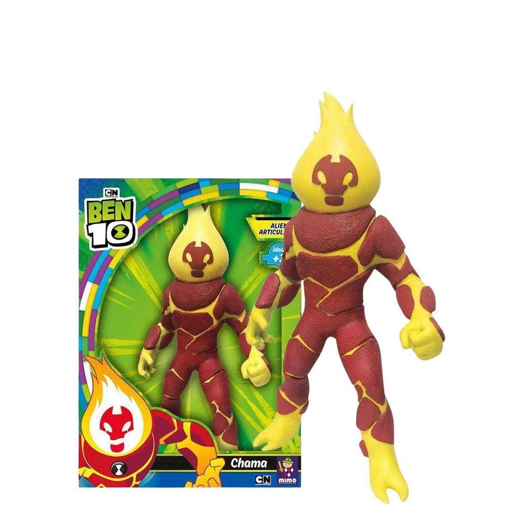 Boneco Ben 10 Classico 45cm Oficial Mimo - Boneco Ben 10