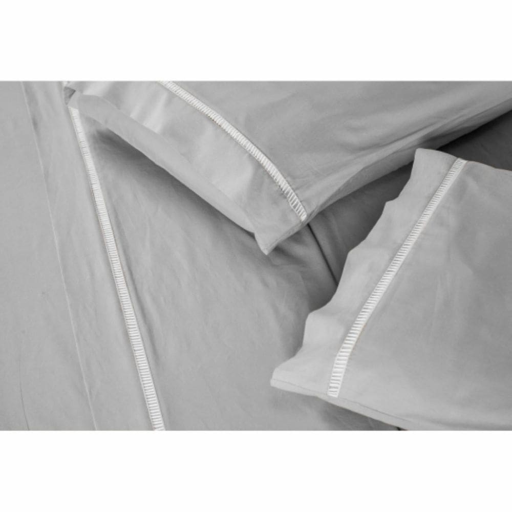 Jogo de Lençol King 400 Fios 3 Peças Ponto Palito Casa Dona