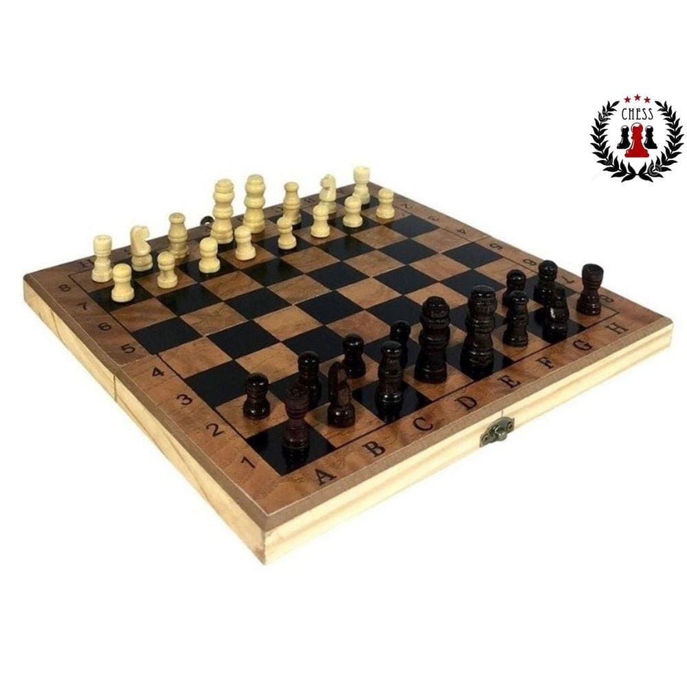 Jogo Tabuleiro De Xadrez Luxo Cavaleiros Medievais 3d 32 Pcs - Eco Caça e  Pesca