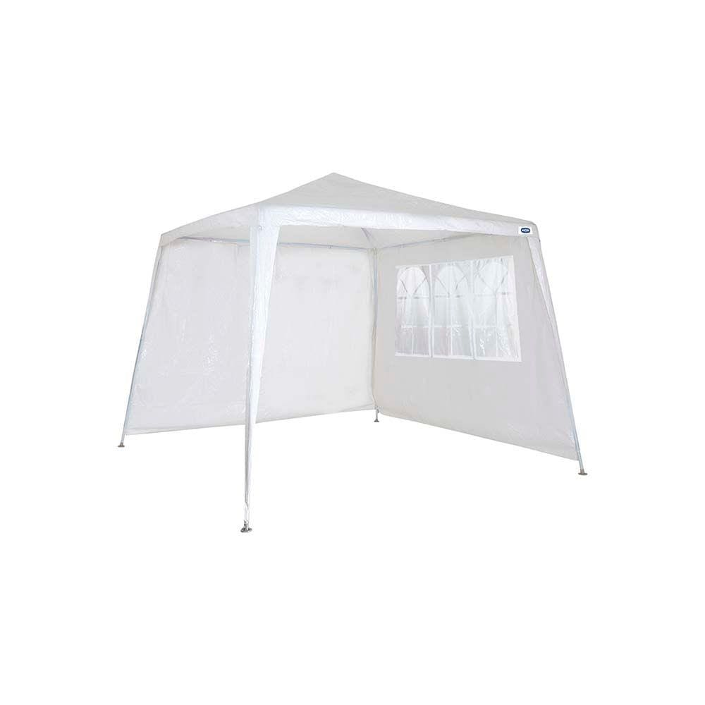 Conjunto Parede Para Gazebo 2,4m x 3m Ráfia Branco