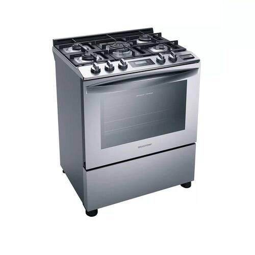 Fogão Brastemp 5 Queimadores Inox 220v Menor preço em Fogão Brastemp 5 Queimadores Inox 220v
