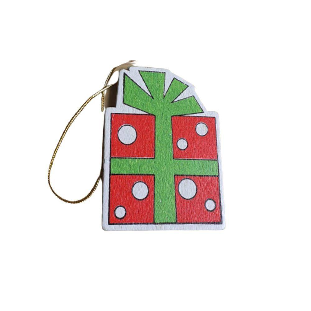 Enfeite Árvore de Natal Papai Noel Pendente Em MDF Modelos