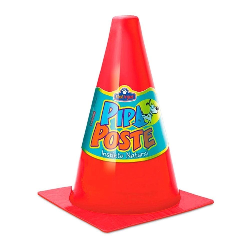 Postinho Educador Pet Injet Pipi Poste Vermelho