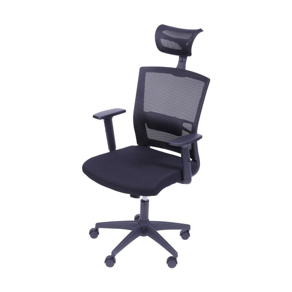 Cadeira Boxbit New Ergon Office com Encosto de Cabeça Base Rodízio
