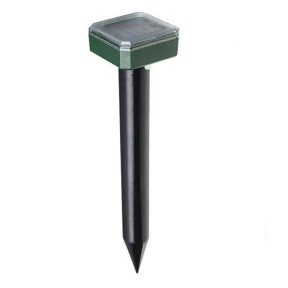 Repelente Solar Ultrassonico Kit 20 Uni Pestes Cobras Ratos Roedores Jardim Externo