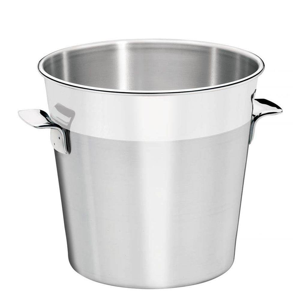 Balde de Gelo Tramontina em Aço Inox Fosco com Borda em Brilho 14 cm 1,8 L Tramontina