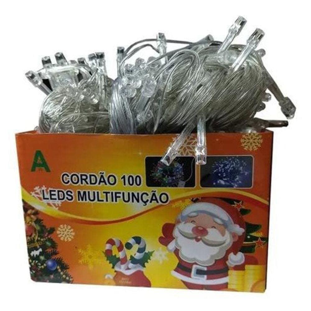 Luz De Natal - Pisca Pisca Branco