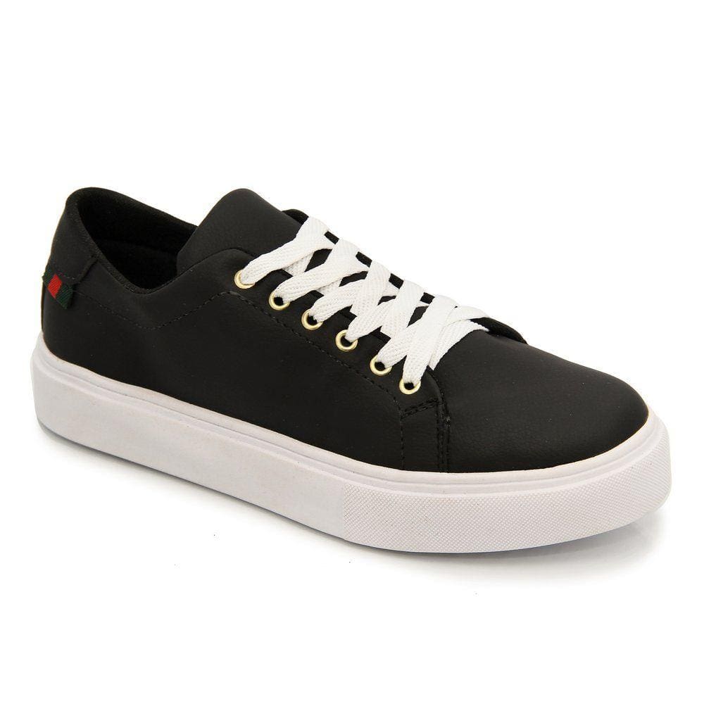 Tênis Feminino Casual Sola Baixa Sapatênis Sapato