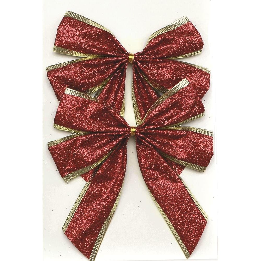 Enfeite Laço 14x15cm NTA10067 Vermelho - Rio de Ouro