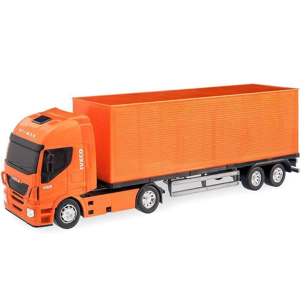 Caminhão Iveco Hi-way Baú 339 Laranja - Usual