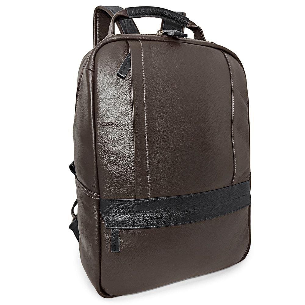 Mochila Executiva Masculina De Couro Le Voyage Para Notebook
