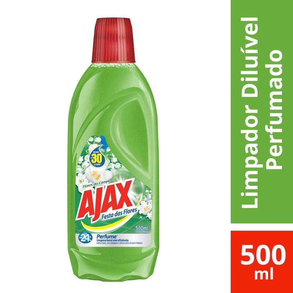 Limpador Concentrado Ajax Festa Das Flores Flores do Campo 500ml